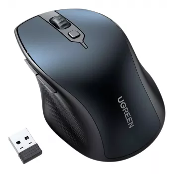 UGREEN MU101 Wireless Mouse 2.4G+BT Blau
