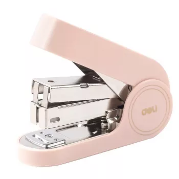 Deli Linfini EM390 Pink Heftgerät für bis zu 25 Blatt