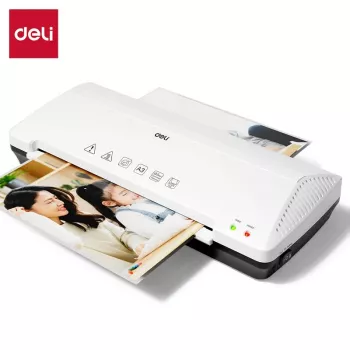 DELI Büro-Laminiergerät ET105 A3 - Heiß & Kalt, 2 Walzen, 125 Mikron