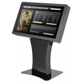 Peerless Landscape Kiosk KILH550-EUK - Bodenständer - für LCD-Display - abschließbar - Hochglanz Schwarz - Bildschirmgröße: 127 cm (50 Zoll)