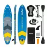 REBEL ACTIVE RBA-4501-BL aufblasbares Stand-Up-Paddle-Board 320 cm blau