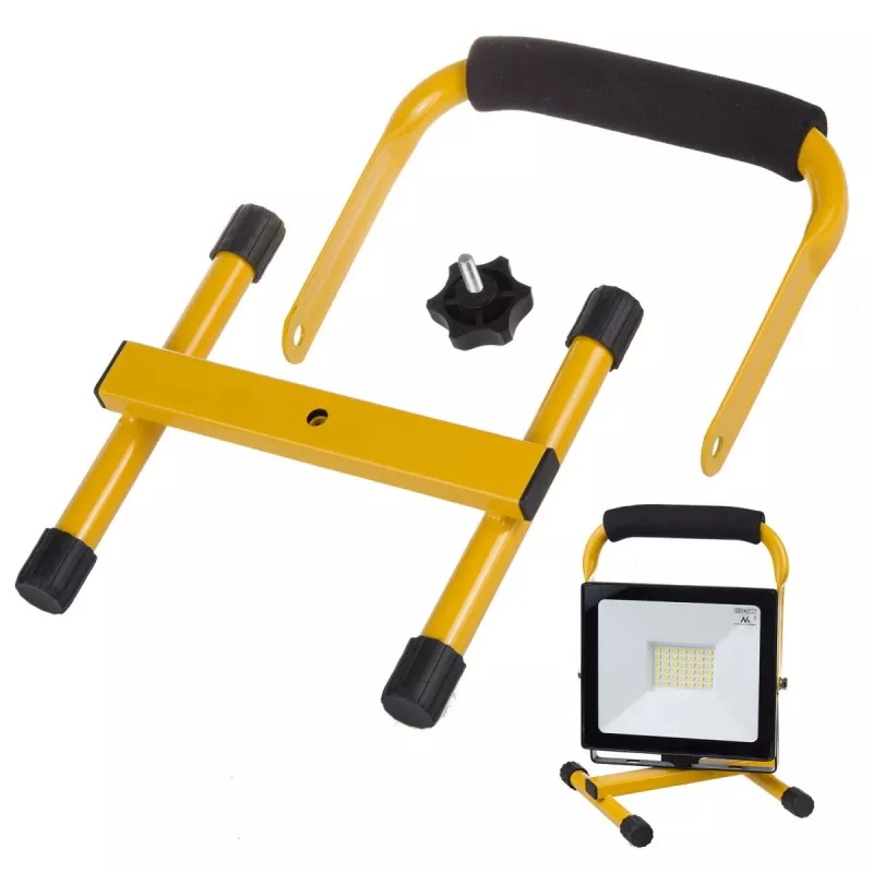 Maclean MCE652Y Bodenstativ für LED-Flutlicht