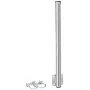 ROBSON C-1000 Balkon-Antennenhalterung für Satellitenschüsseln und DVB-T-Antennen, feuerverzinkter Stahl, 38 mm Mast, 250 mm Arm