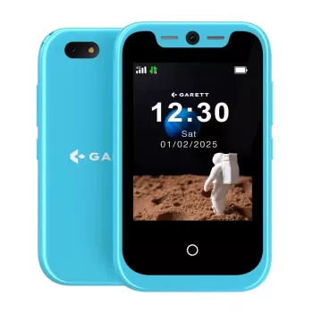 Garett OneKid Phone Niebieski - Kinder-Smartwatch mit GPS, SOS, IP67, Blau
