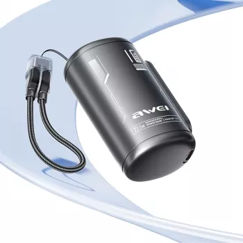 AWEI WP-117 Power Bank 10000mAh 22.5W 3C2xUSB-C Schwarz