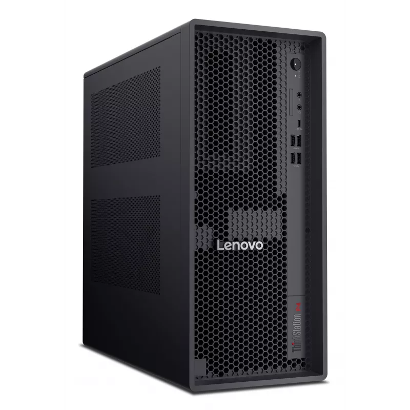 Lenovo ThinkStation P4 30KN003AGE Desktop-PC, AMD Ryzen 7 PRO 9745, 32GB DDR5, 512GB SSD, Windows 11 Pro