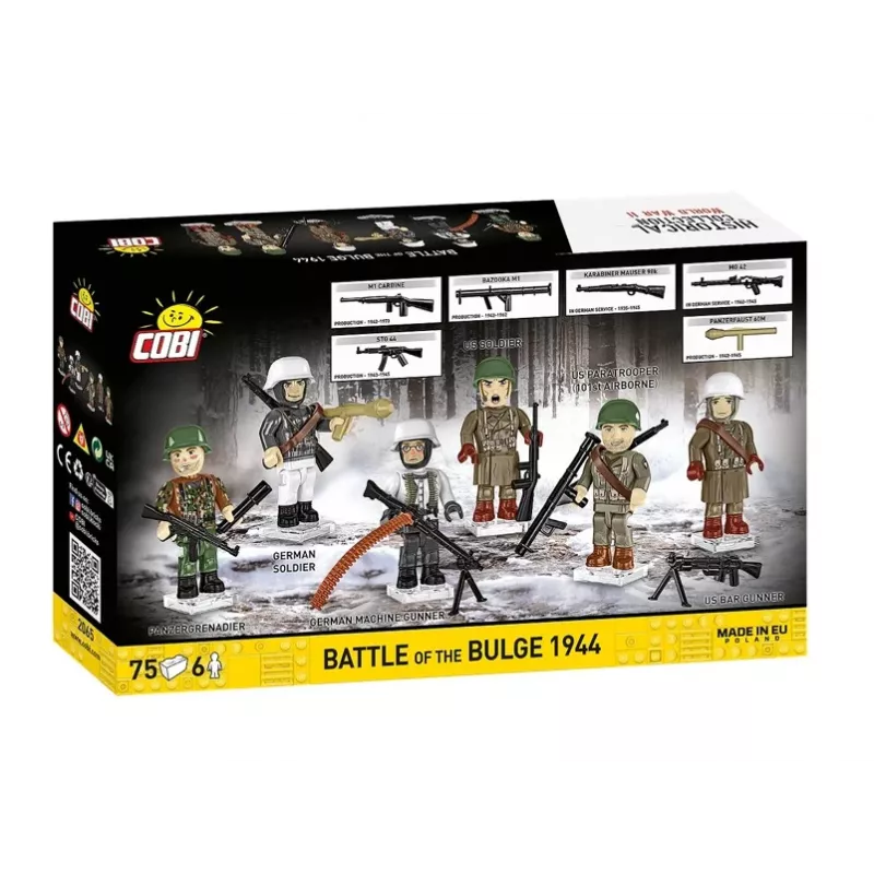 COBI Ardennenoffensive 1944, 75 Teile
