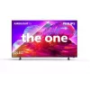 Philips 75PQS9001/12 75-Zoll QLED 4K Ultra HD Google TV mit 3-seitigem Ambilight, MiniLED, 120Hz, Dolby Vision & Atmos, VRR, ALLM, FreeSync Premium, G-Sync-kompatibel, 4x HDMI 2.1, 2x USB, Wi-Fi, Bluetooth 5.0, DVB-T/T2/C/S/S2, Grau