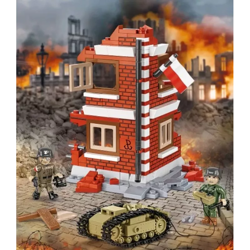 COBI Historical Collection Goliath Raupenmine Warschauer Aufstand, Maßstab 1:28, 311 Teile