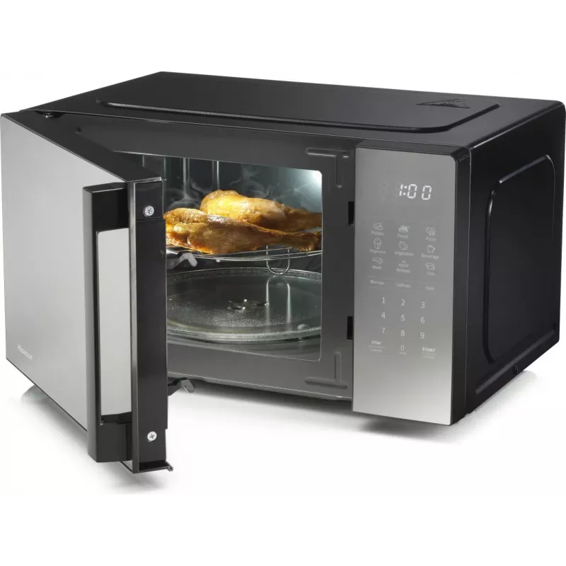 Hisense 742039 Freistehender Solo-Mikrowellenherd 20L 700W Silber