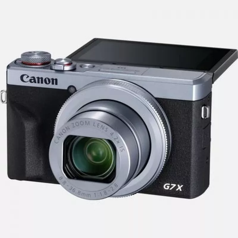 Canon PowerShot G7 X Mark III Digitalkamera, Silber (3638C002)
