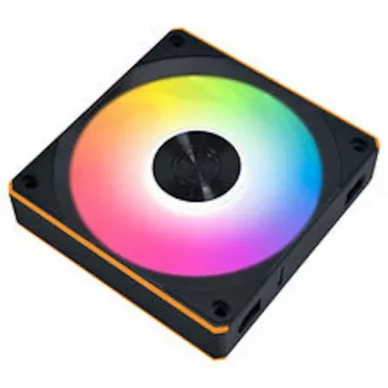 Lian Li UNI FAN CL FLEX Wireless ARGB Reverse Blade 120mm PWM Lüfter - Schwarz