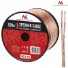 MACLEAN MCTV-512 Lautsprecherkabel 100m 2x1,5mm² transparent OFC Ring
