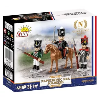 COBI Soldaten der napoleonischen Zeit, Klemmbaustein-Minifiguren