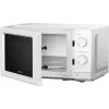AMICA MMF20M3W Solo-Mikrowelle, 20 l, 700 W, Weiß