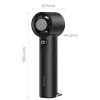 USAMS Ice-Cooling Handventilator 2000mAh, schwarz