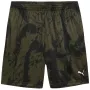 Puma Train All Day AOP Herren-Shorts Deep Dive Green Größe L