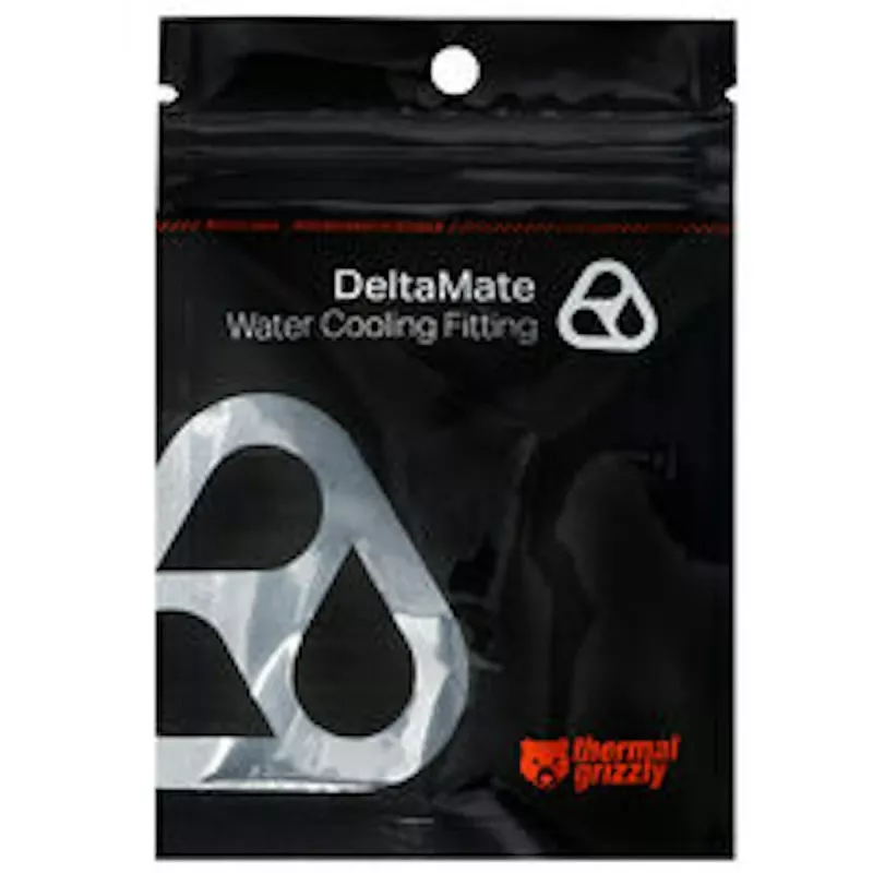 Thermal Grizzly DeltaMate Schnellkupplung Buchse - M, Matt Nickel