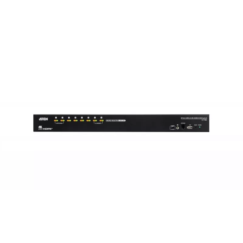 ATEN CS1798A-AT-G 8-Port 4K HDMI KVM-Switch, USB 2.0, Audio