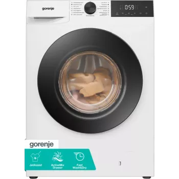 Gorenje WDG2PS954A1D2/PL Waschmaschine mit Trockner, 9 kg Waschen / 6 kg Trocknen, 1400 U/min, Energieeffizienzklasse A, Weiß