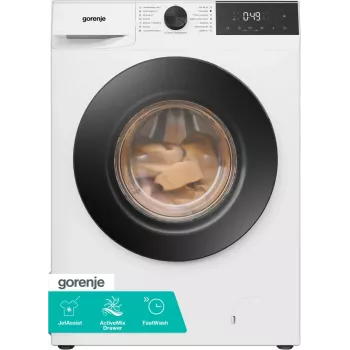 Gorenje WG2P84A32/PL freistehende Waschmaschine mit Frontlader, 8 kg, 1400 U/min, Energieklasse A, Weiß