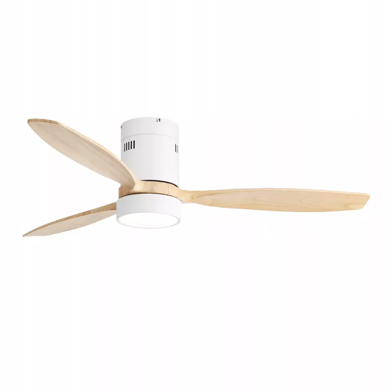 Extralink Nature Flow 52 Smart WiFi Deckenventilator, Holz, 132 cm, App-Steuerung