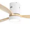 Extralink Nature Flow 52 Smart WiFi Deckenventilator, Holz, 132 cm, App-Steuerung