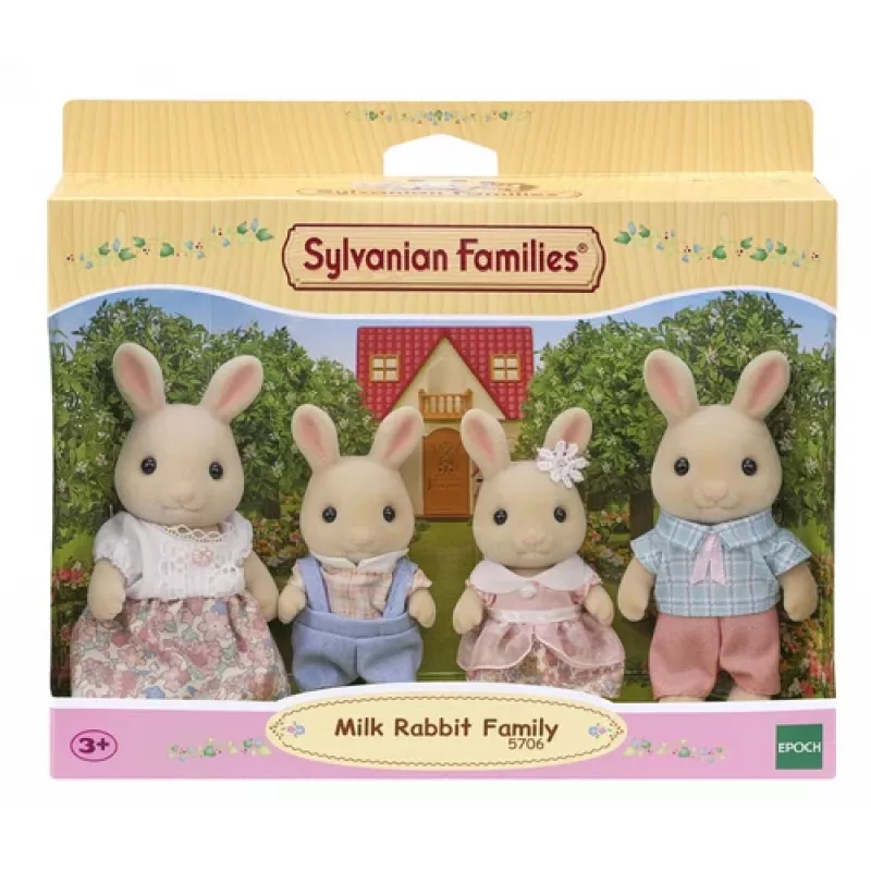 Sylvanian Families Milchhasen Familie