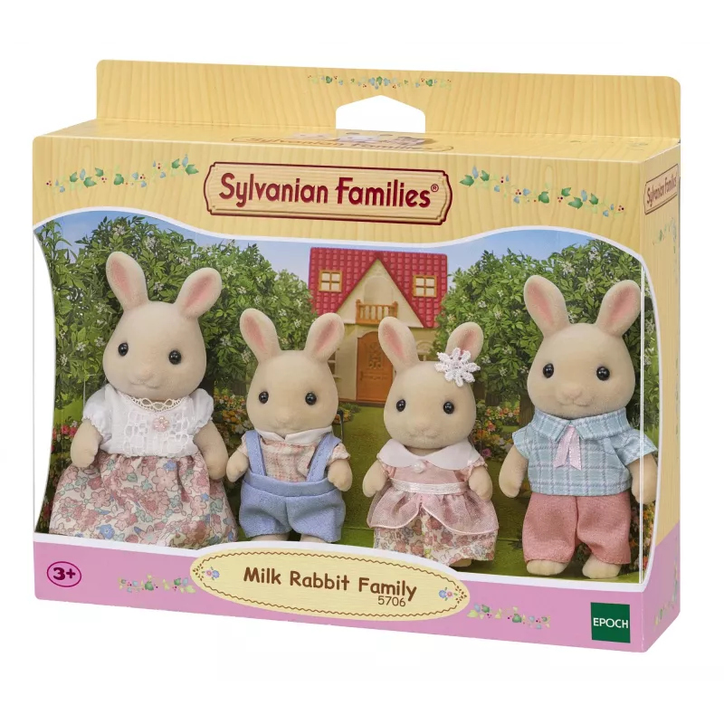 Sylvanian Families Milchhasen Familie
