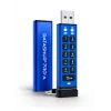 iStorage datAshur PRO+A 32GB USB 3.2 Gen 1 Hardware-verschlüsselter USB-Stick mit PIN-Authentifizierung, FIPS 140-3 Level 3, IP68, Brute-Force-Schutz