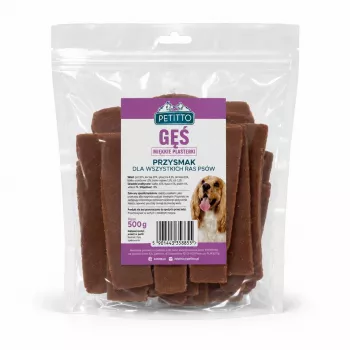 PETITTO Gänsescheiben Hundeleckerlis