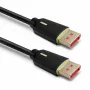 QOLTEC DisplayPort-Kabel M/M v2.1 80G 1,5m Schwarz
