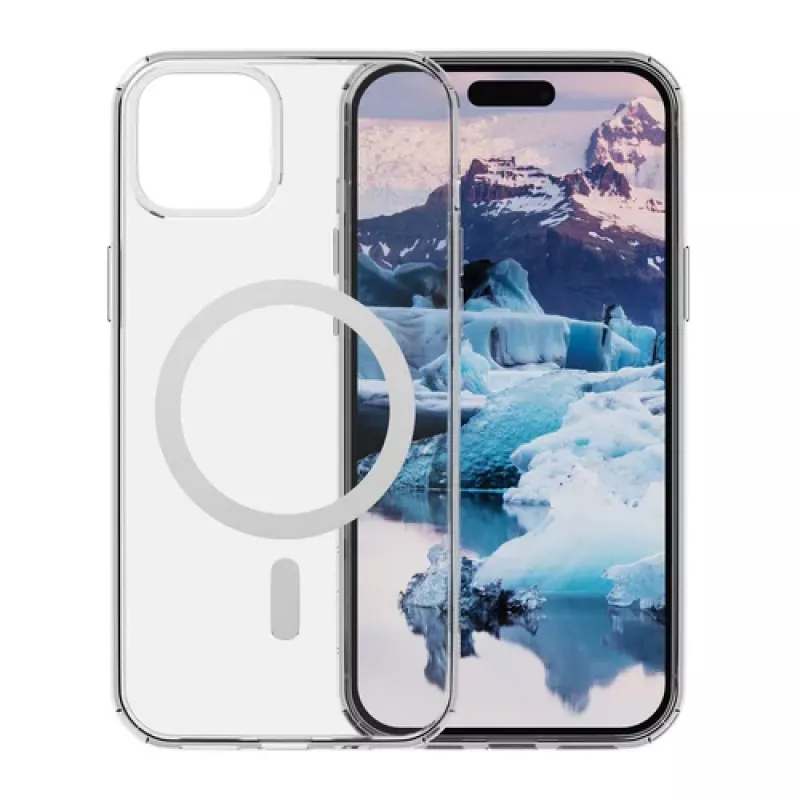dbramante1928 Iceland Pro MagSafe Hülle für iPhone 15 Plus - Transparent