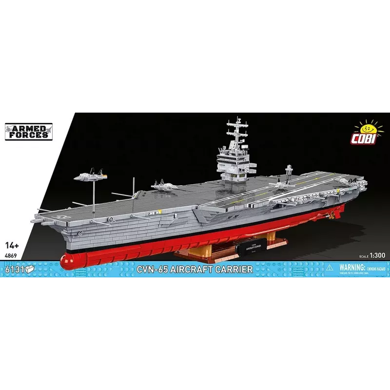 COBI 6131 PCS HC WWII /4869/ CVN-65 Flugzeugträger Baukasten