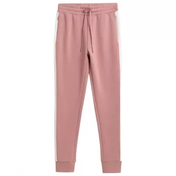 4F Damen Trainingshose mit konischem Bein in Powder Coral H4Z21 SPDD013 65S