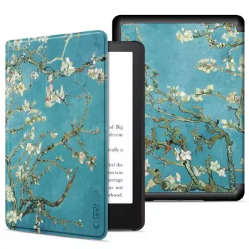 Tech-Protect SmartCase Hülle für Kindle Paperwhite 2024 / Colorsoft / Signature Edition, sakura