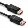 QOLTEC DisplayPort-Kabel M/M v2.1 40G 1,5 m