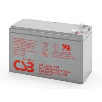 CSB HRL 1234WF2 12V 9.0Ah VRLA AGM Batterie