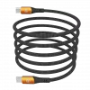 HAMMER USB-C auf USB-C Kabel 1,2 m 60 W PD Schnellladen & Datensynchronisation Schwarz
