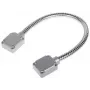 DELTA ATLO-KP-11X400 Metall-Kabelschutzschlauch, Edelstahl, Silber