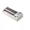 DELI Büro-Laminiergerät E3895-EU A3 | 250 mm/min Heißwalzen-Laminierung, max. 125 Mikron, Anti-Jam, Kaltlaminierung, Schwarz/Silber