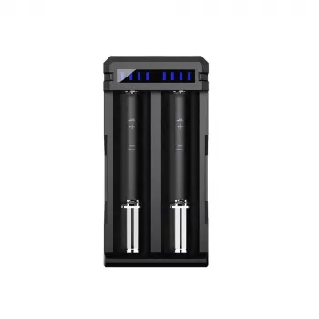 XTAR SC2 USB-C Li-Ion 18650 Akkuladegerät, 3,7V