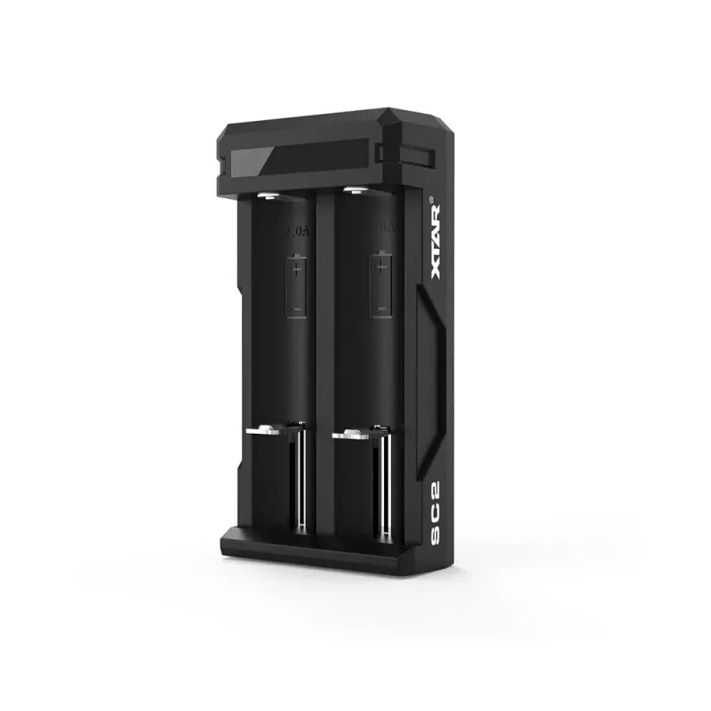 XTAR SC2 USB-C Li-Ion 18650 Akkuladegerät, 3,7V