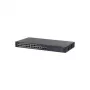 Dahua CS4228-24GT-375 24-Port-Gigabit-PoE-Managed-Switch, 2x Gigabit RJ45 + 2x SFP-Uplinks, 375 W PoE-Budget, Layer 2