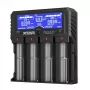 XTAR VP4L Plus Li-ion/Ni-MH/Ni-Cd 18650 Akkuladegerät