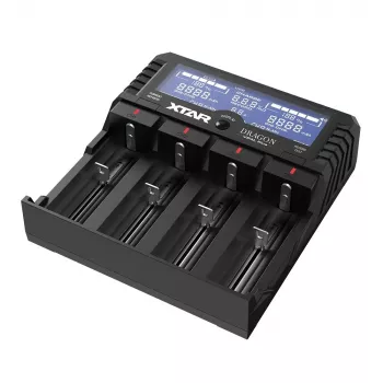 XTAR VP4L Plus Li-ion/Ni-MH/Ni-Cd 18650 Akkuladegerät
