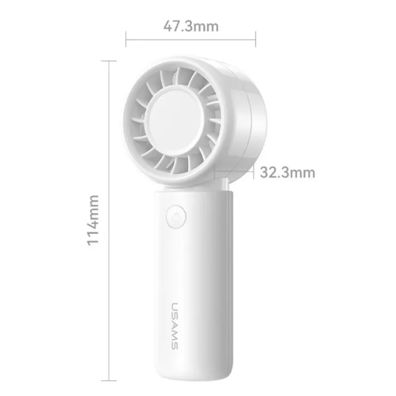 USAMS BC Series Handventilator, Weiß, 500mAh