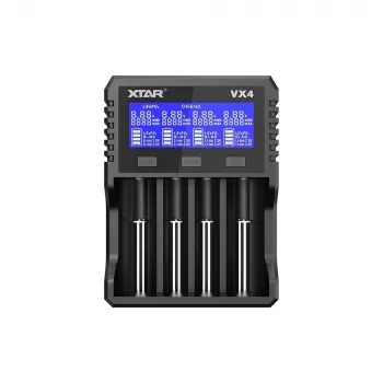 XTAR VX4 V2 KT Li-ion/LiFePO4/Ni-MH 18650 Akku-Ladegerät