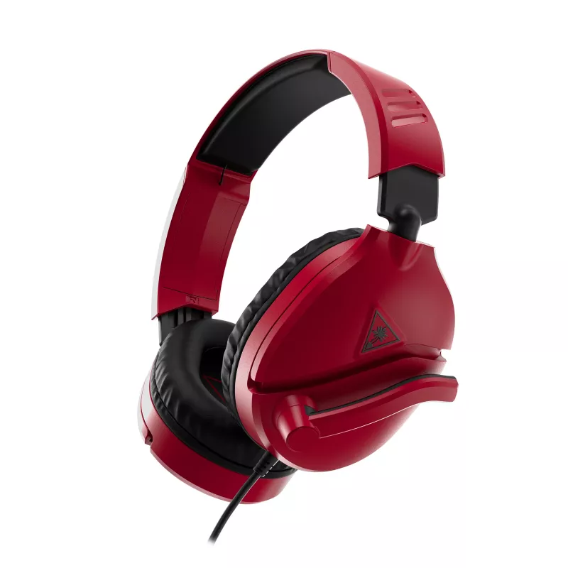 Turtle Beach RECON 70 kabelgebundene Over-Ear-Gaming-Kopfhörer mit klappbarem Mikrofon, Rot (TBS-8055-02)
