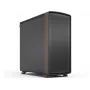 Fractal Design Summit Black Solid ATX Midi Tower Gehäuse, Schwarz/Holz